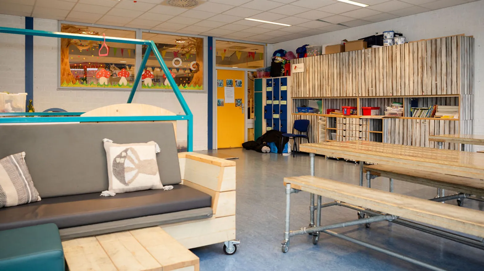 Binnenruimte van BSO Octopus, Kind&co ludens