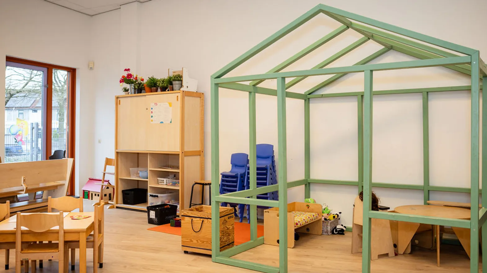 Binnenruimte van PO Kloddertje, Kind&co ludens