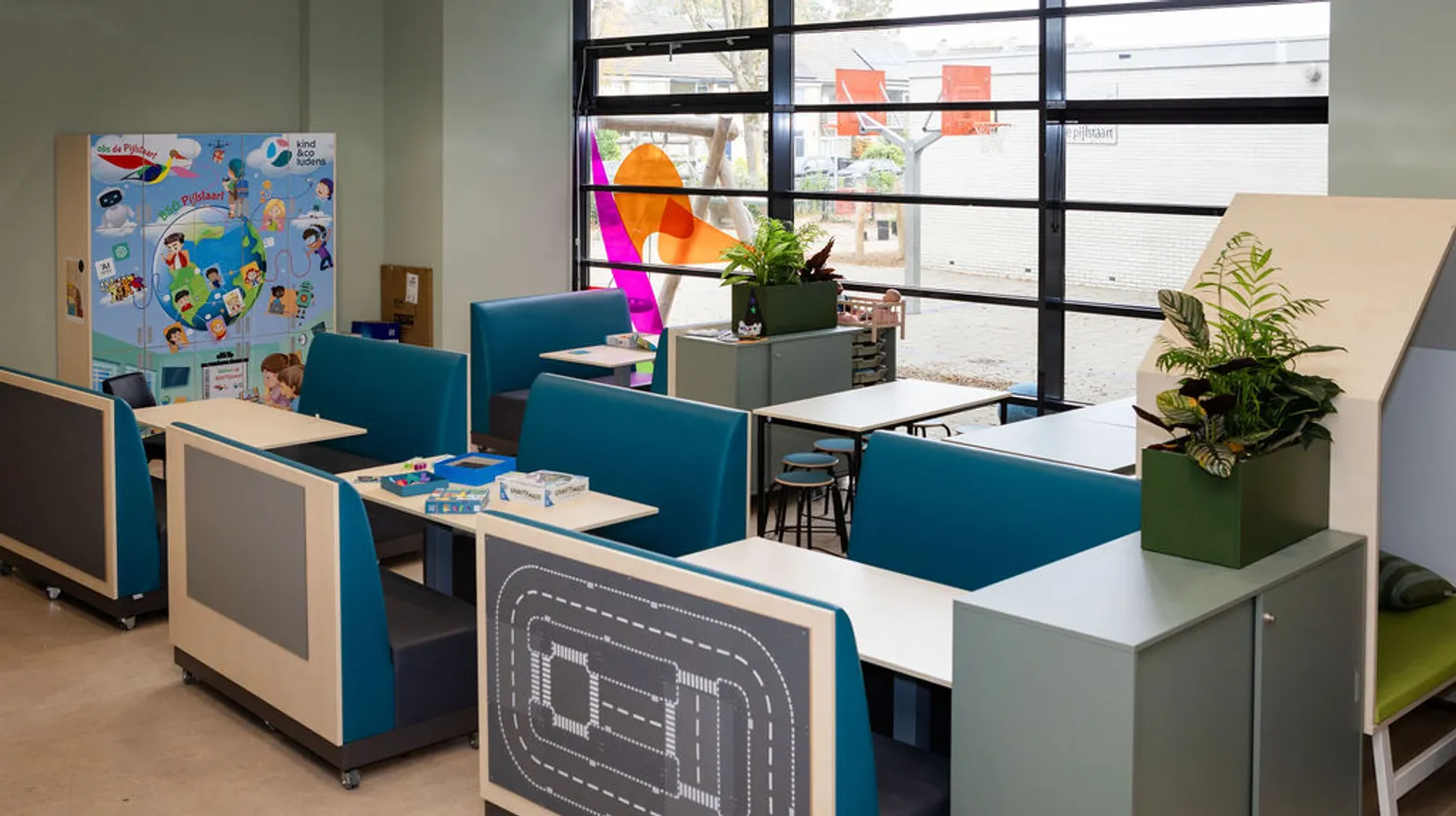 Binnenruimte BSO Pijlstaart Vinkeveen Kind&co ludens