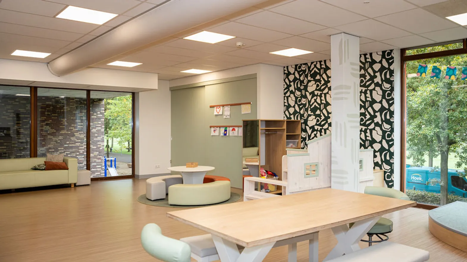 Binnenruimte BSO Waterweide Utrecht Kind&co ludens