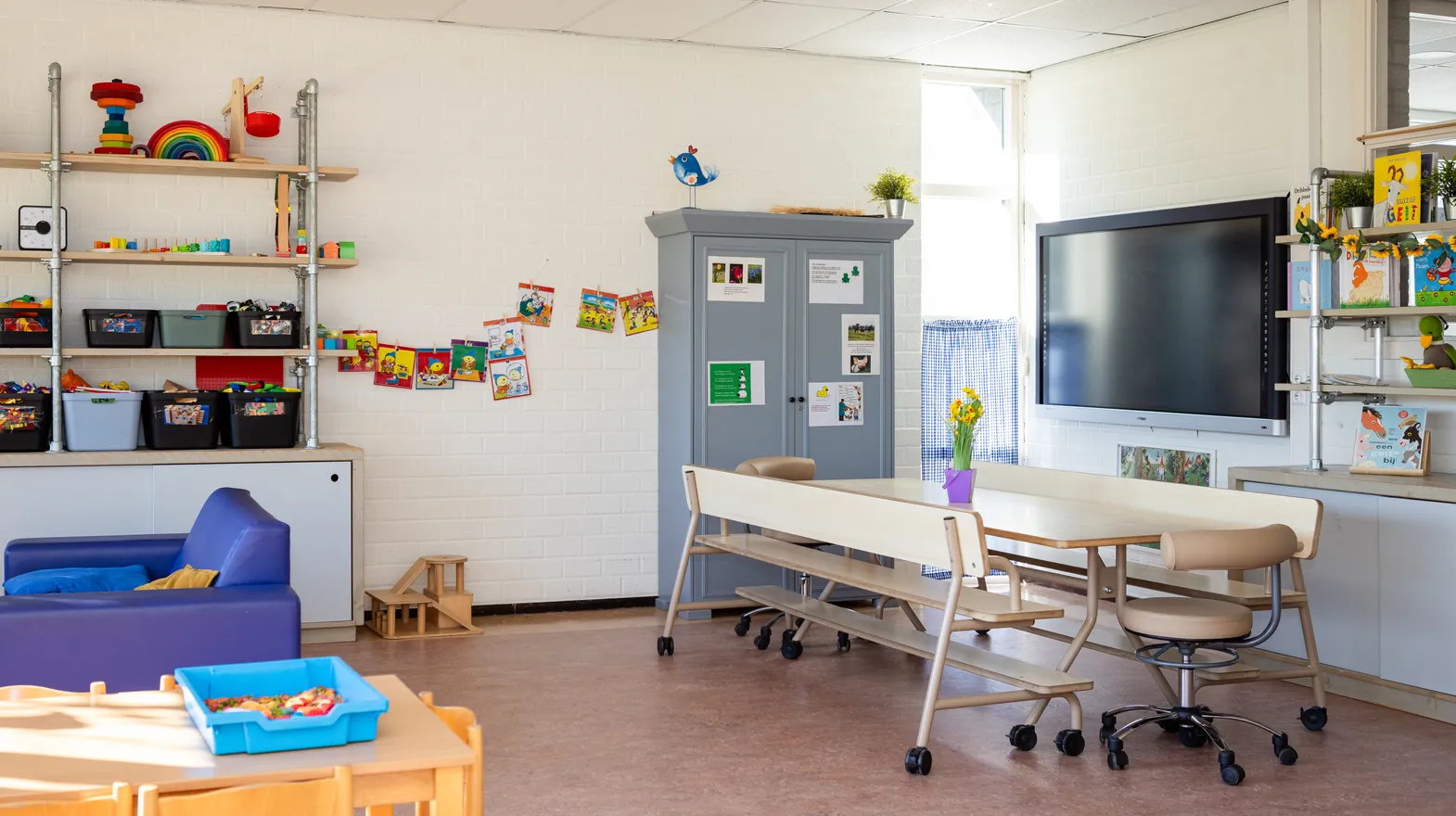 Binnenruimte van Peuteropvang Goudrakkers, Kind&co ludens
