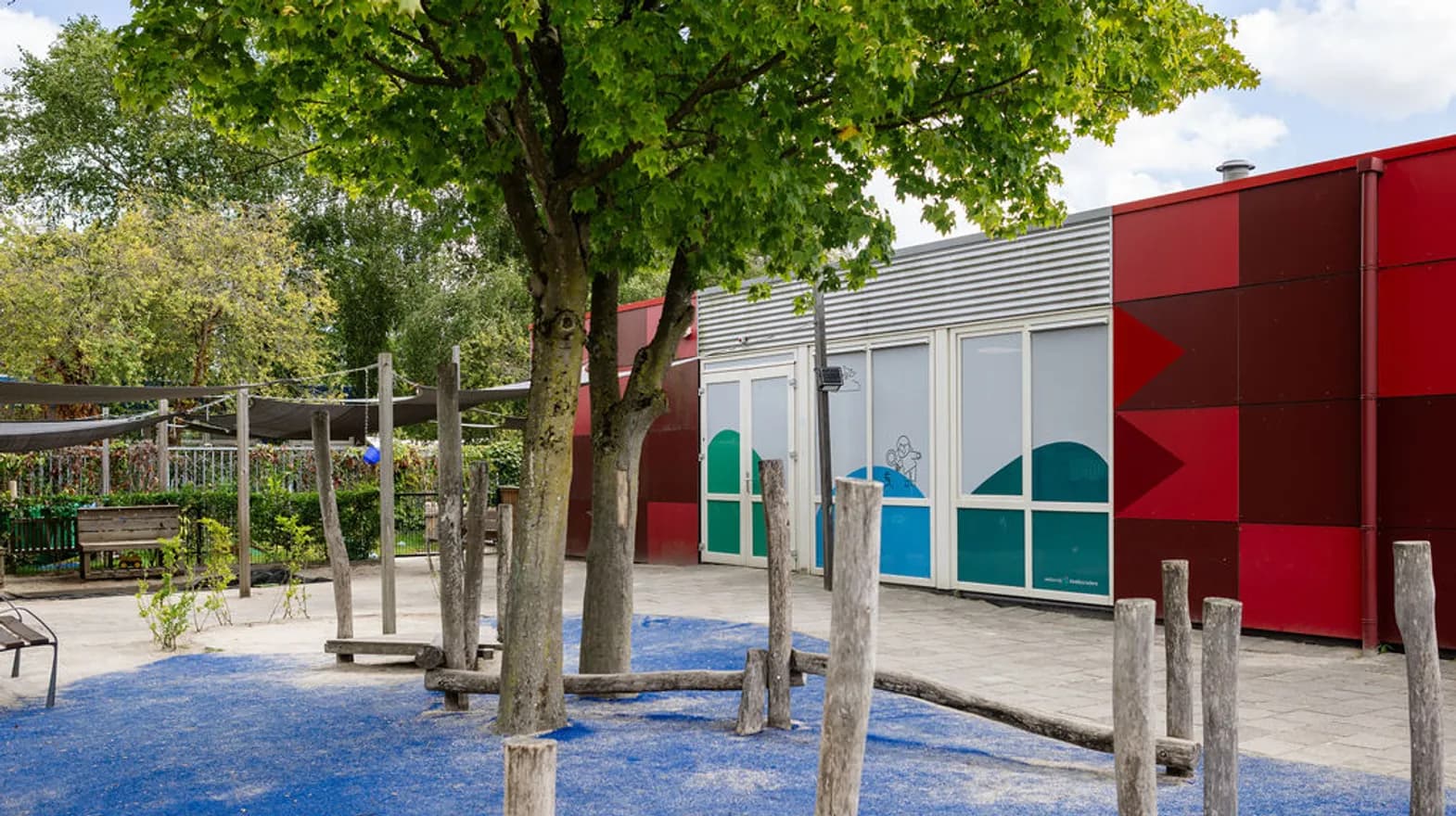 Buitenruimte KDV Kwibus Maarssen Kind&co ludens