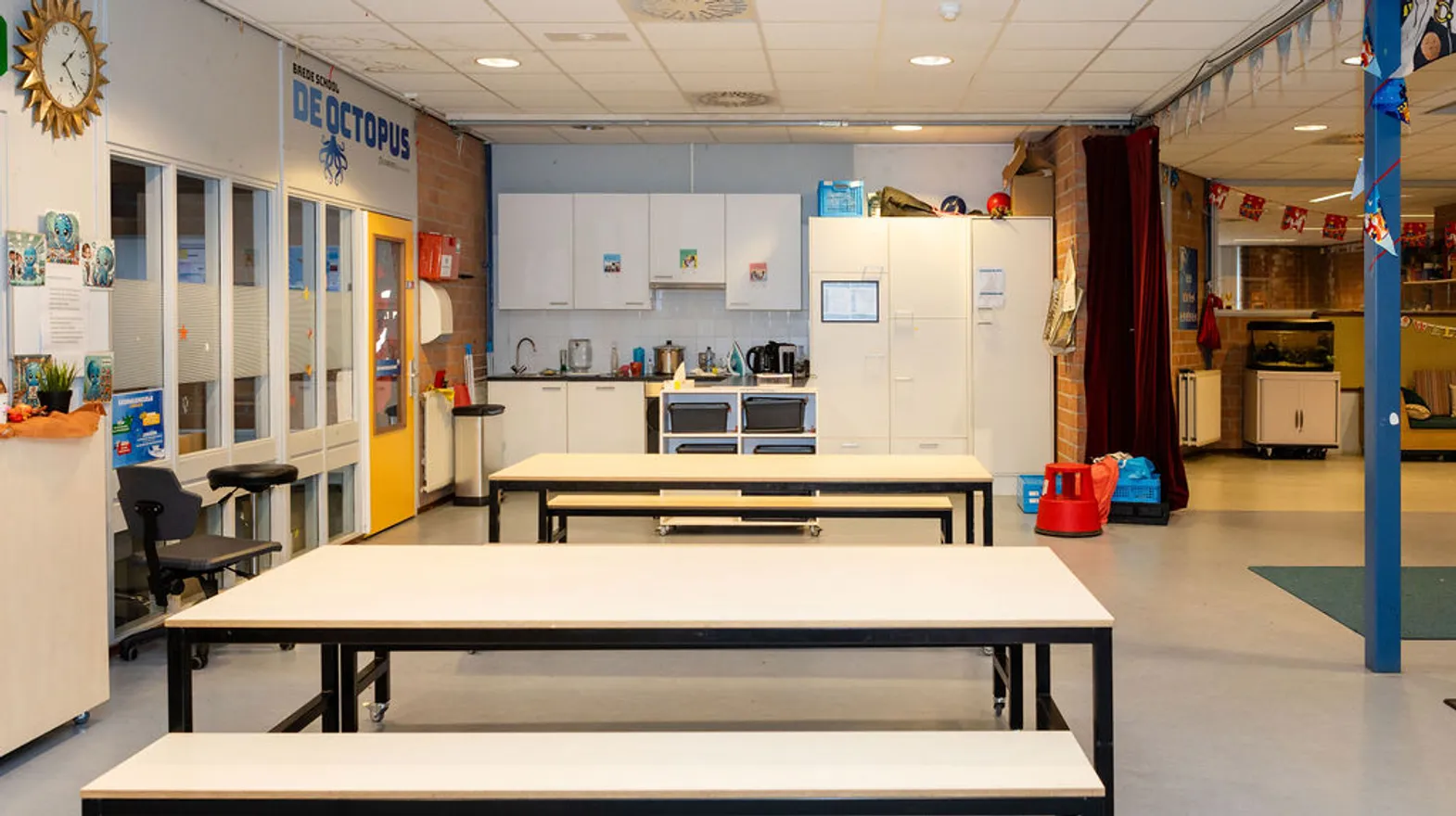 Binnenruimte van BSO Octopus, Kind&co ludens