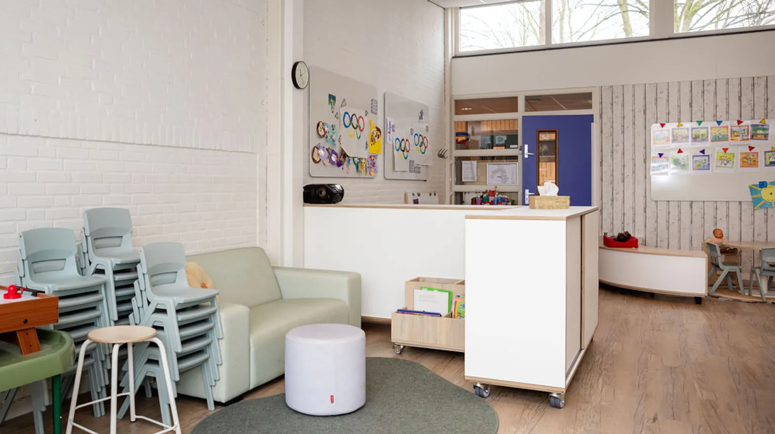 Binnenruimte van PO Haventje, Kind&co ludens