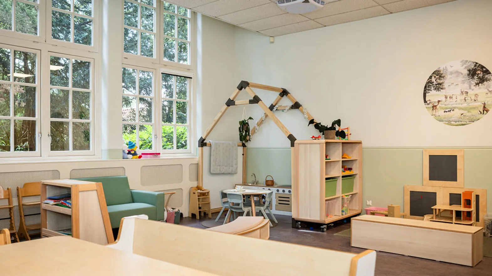 Binnenruimte PO van Dijck Bilthoven Kind&co ludens