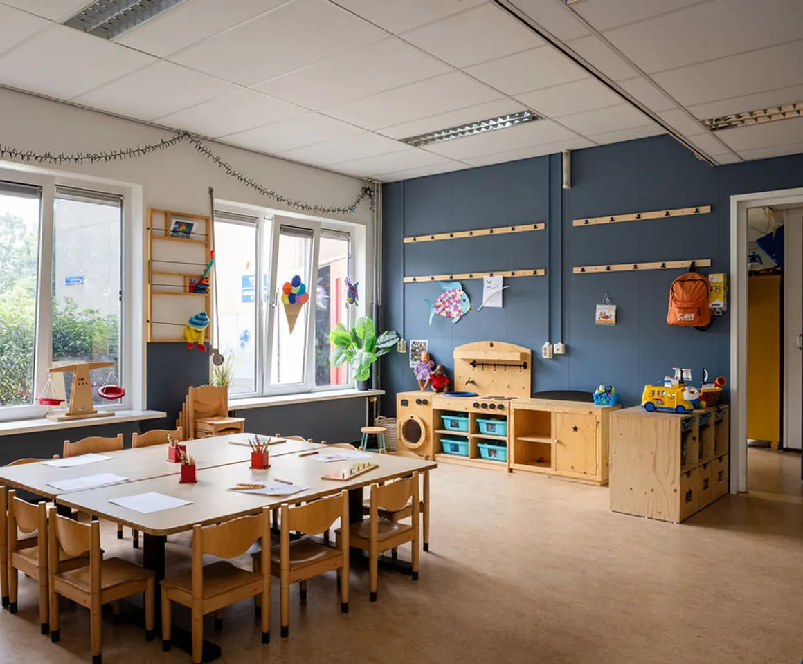 Binnenruimte BSO Op en Top Maarssen Kind&co ludens