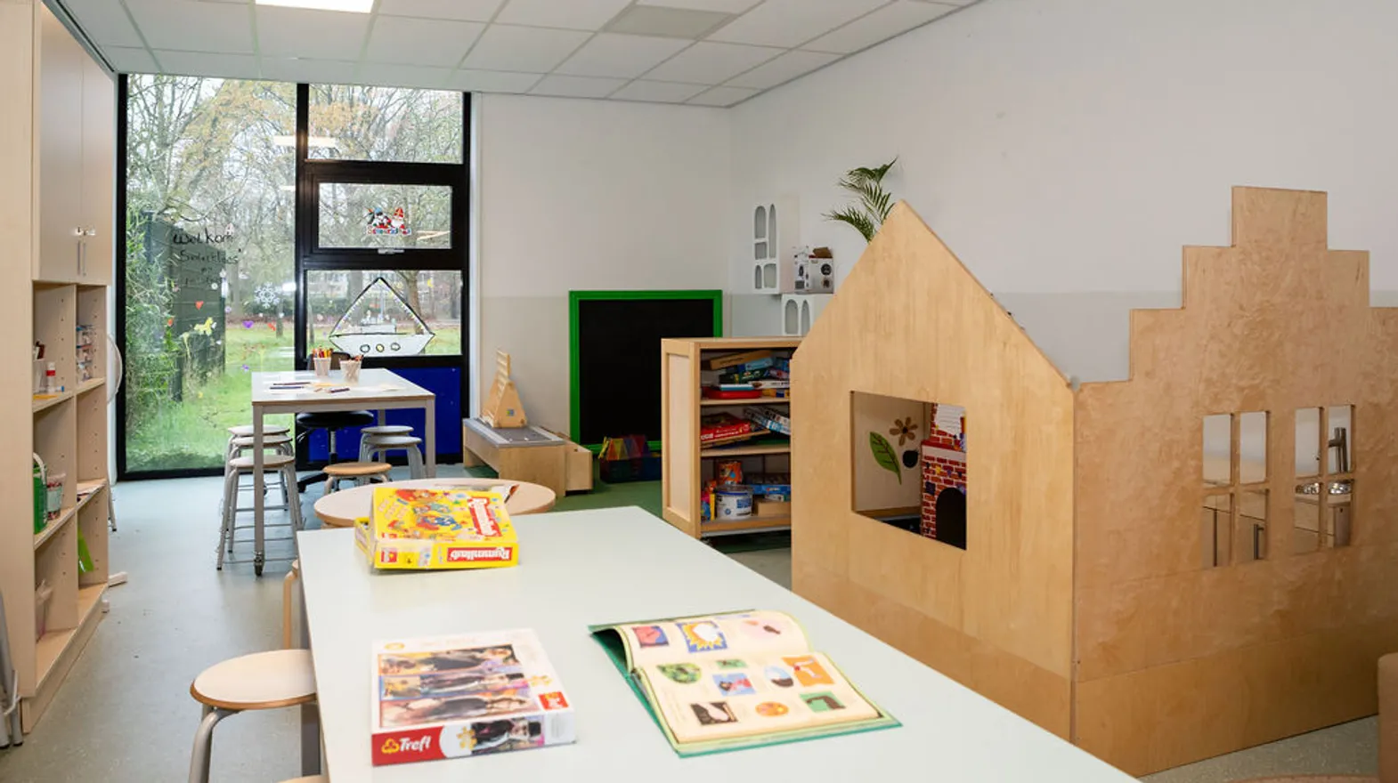 Binnenruimte van BSO Jungle, Kind&co ludens