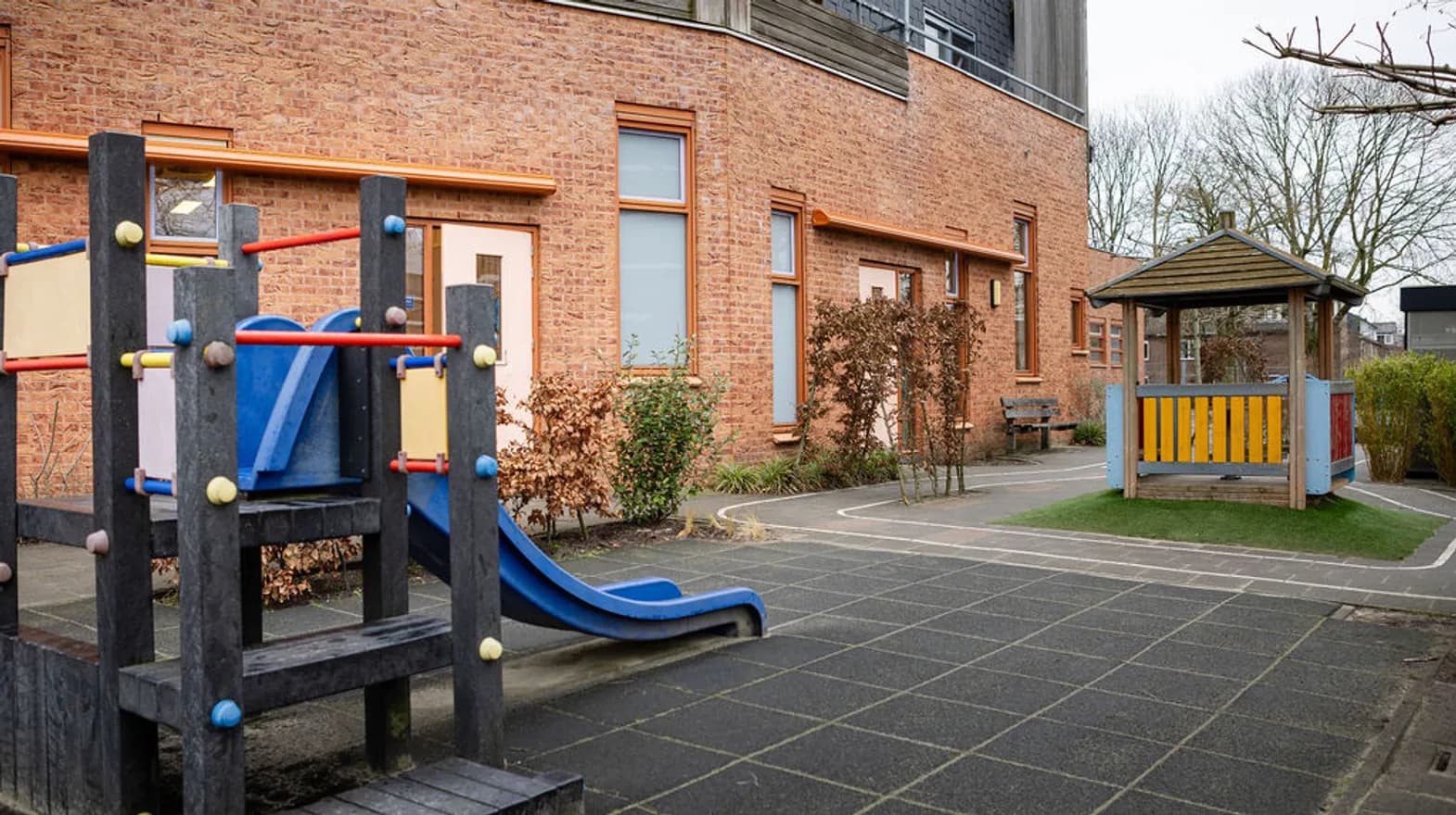 Buitenruimte van PO Kloddertje, Kind&co ludens