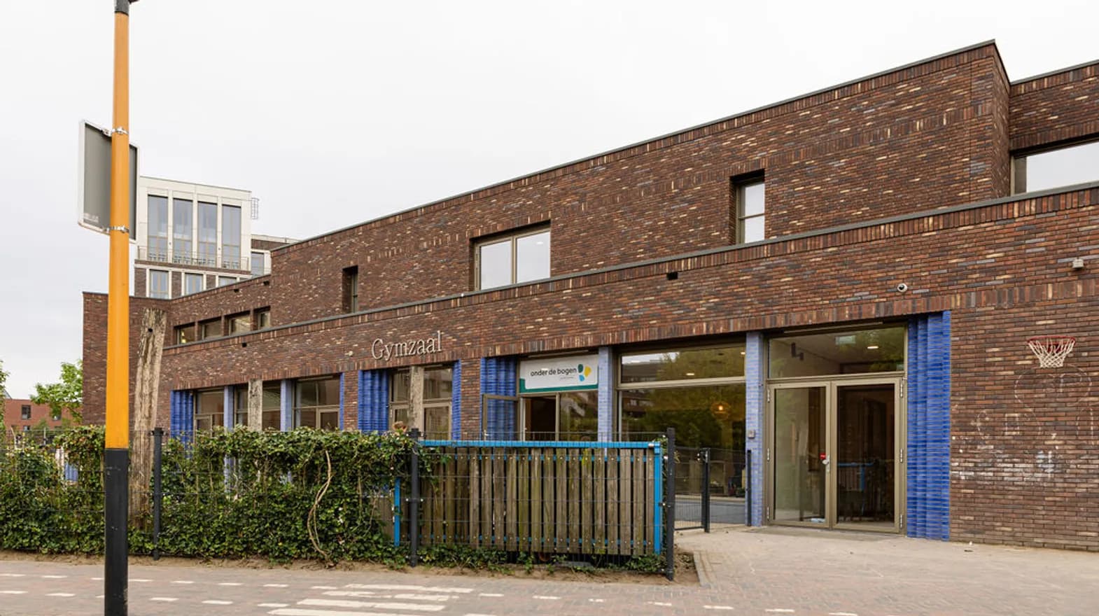 Buitenruimte PO Onder de bogen Utrecht Kind&co ludens