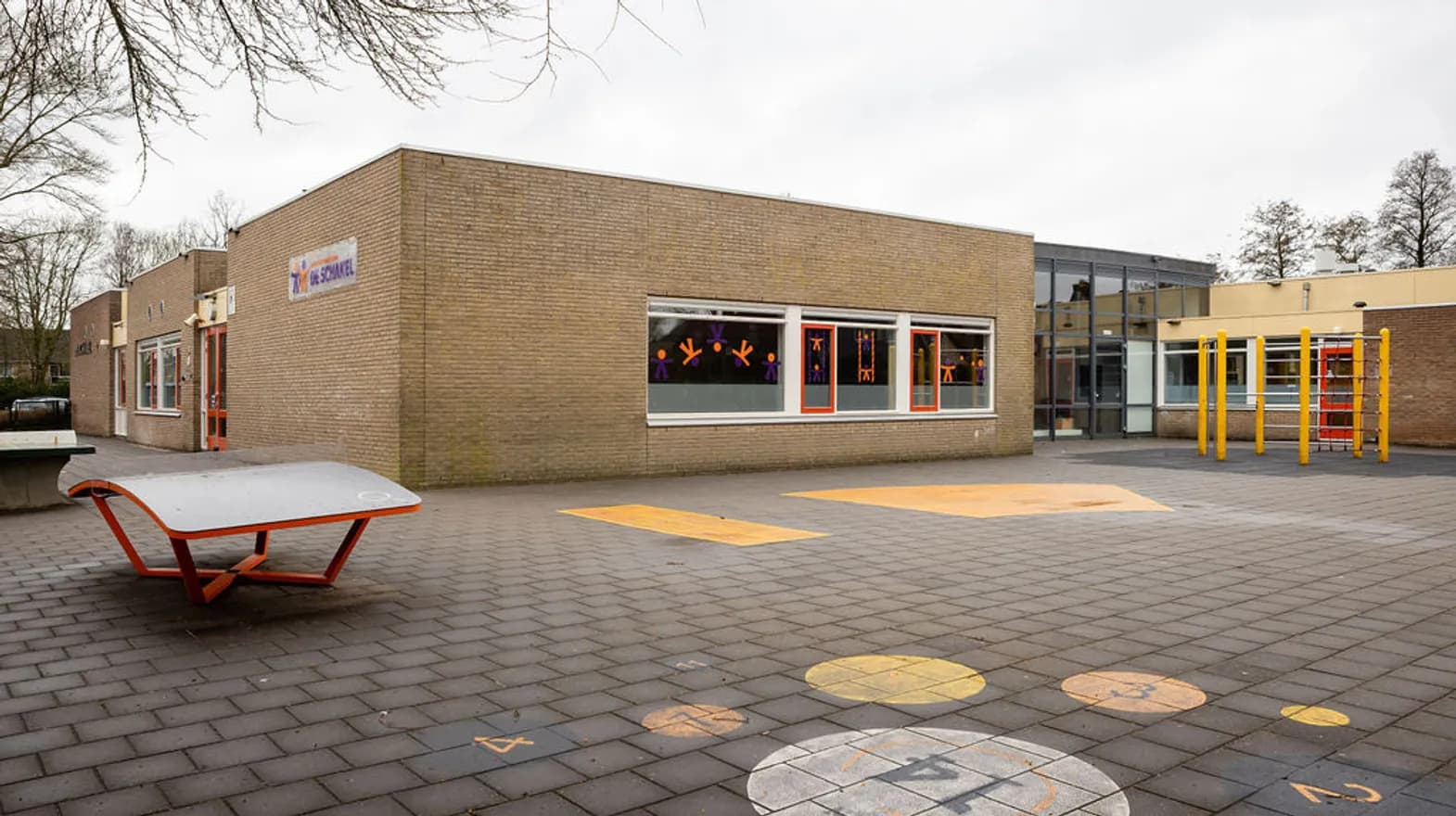 Buitenruimte van BSO de Staatsliedjes, Kind&co ludens