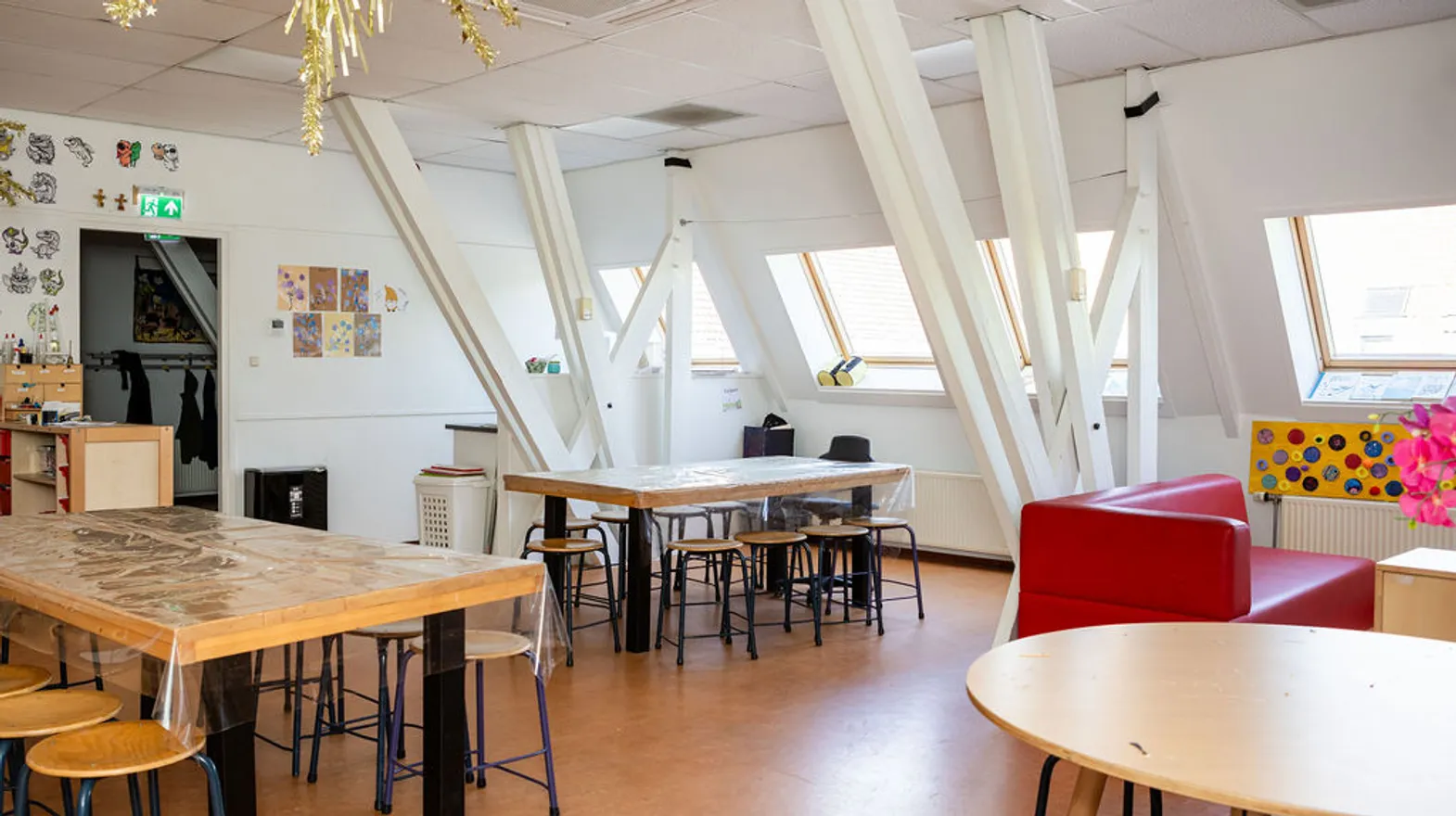 Binnenruimte BSO van Dijck Bilthoven Kind&co ludens