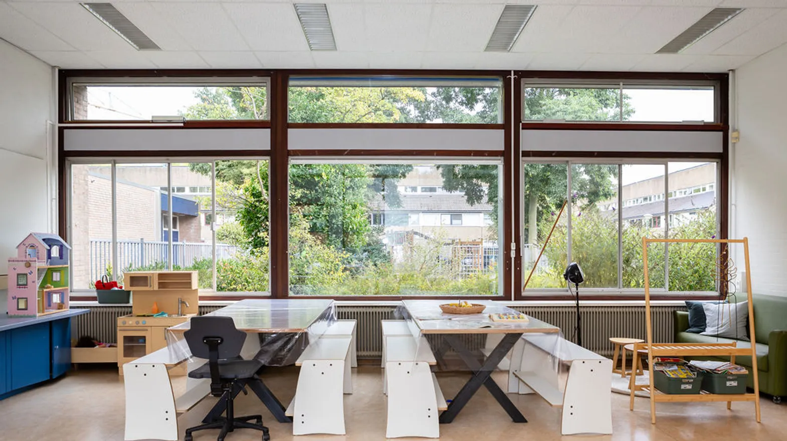 Binnenruimte BSO Zilvermaan Maarssen Kind&co ludens