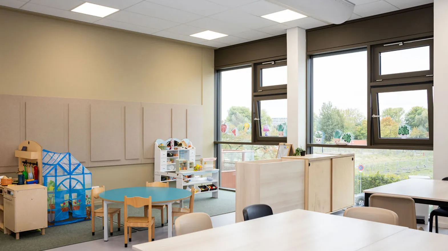 Binnenruimte BSO Atelier Diemen Kind&co ludens