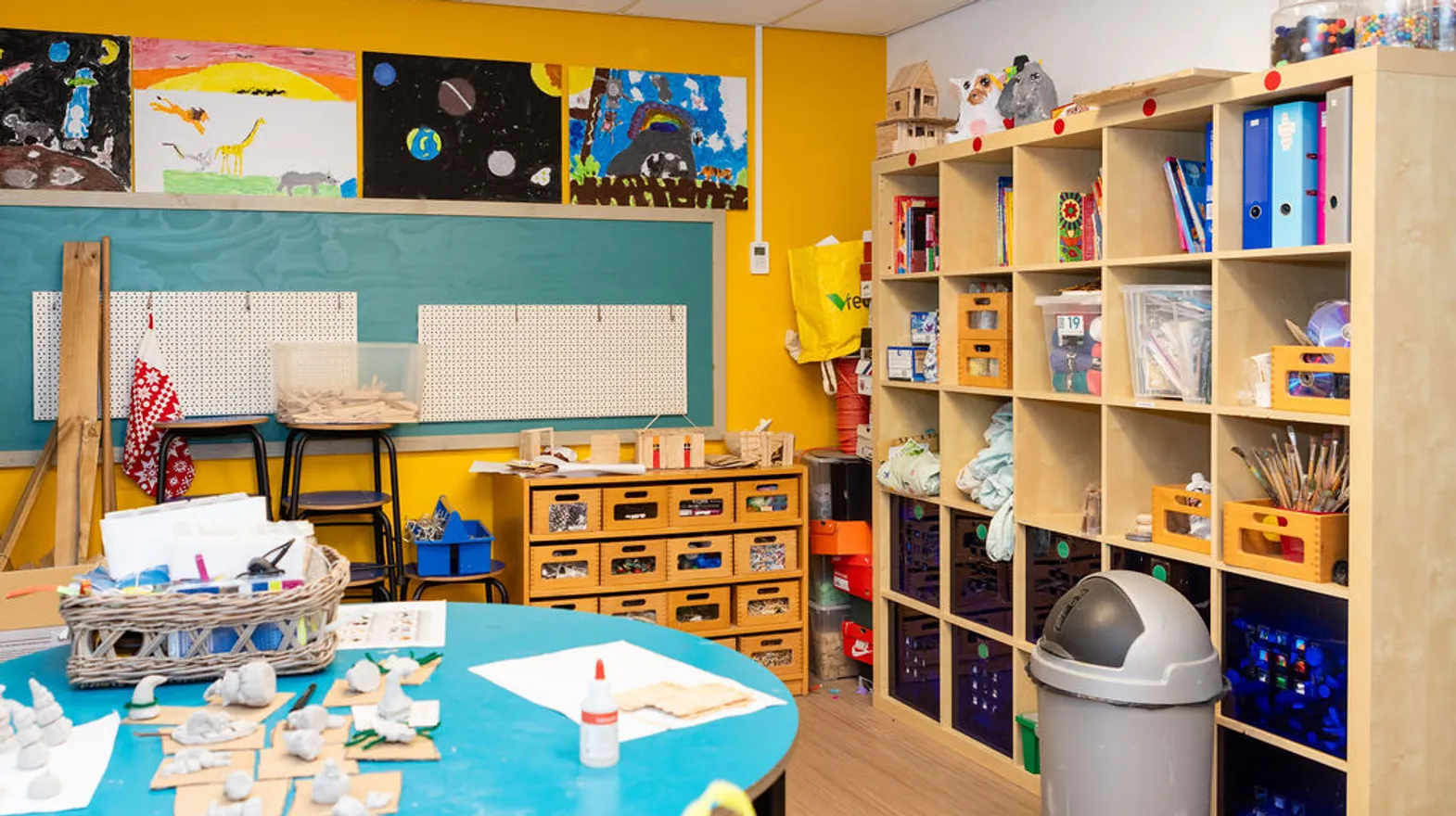 Binnenruimte BSO Touwladder Wilnis Kind&co ludens