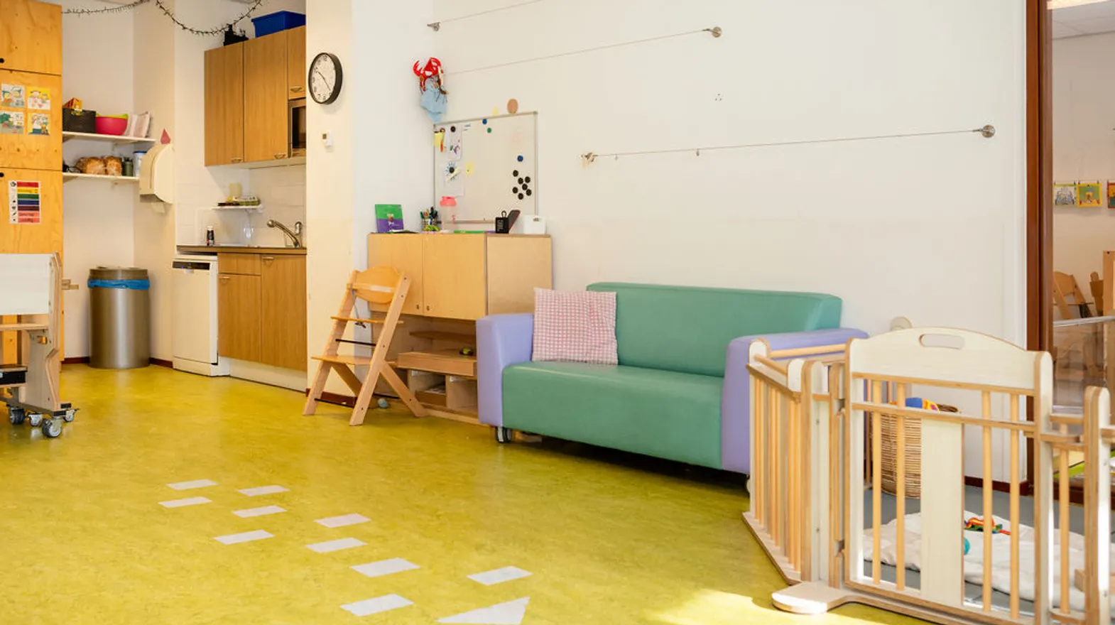 Binnenruimte van KVD Boomgaard, Kind&co ludens