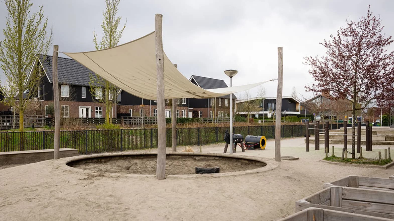 Buitenruimte van BSO Kersenbende, Kind&co ludens