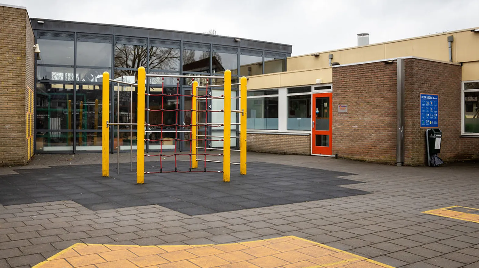 Buitenruimte van BSO de Staatsliedjes, Kind&co ludens