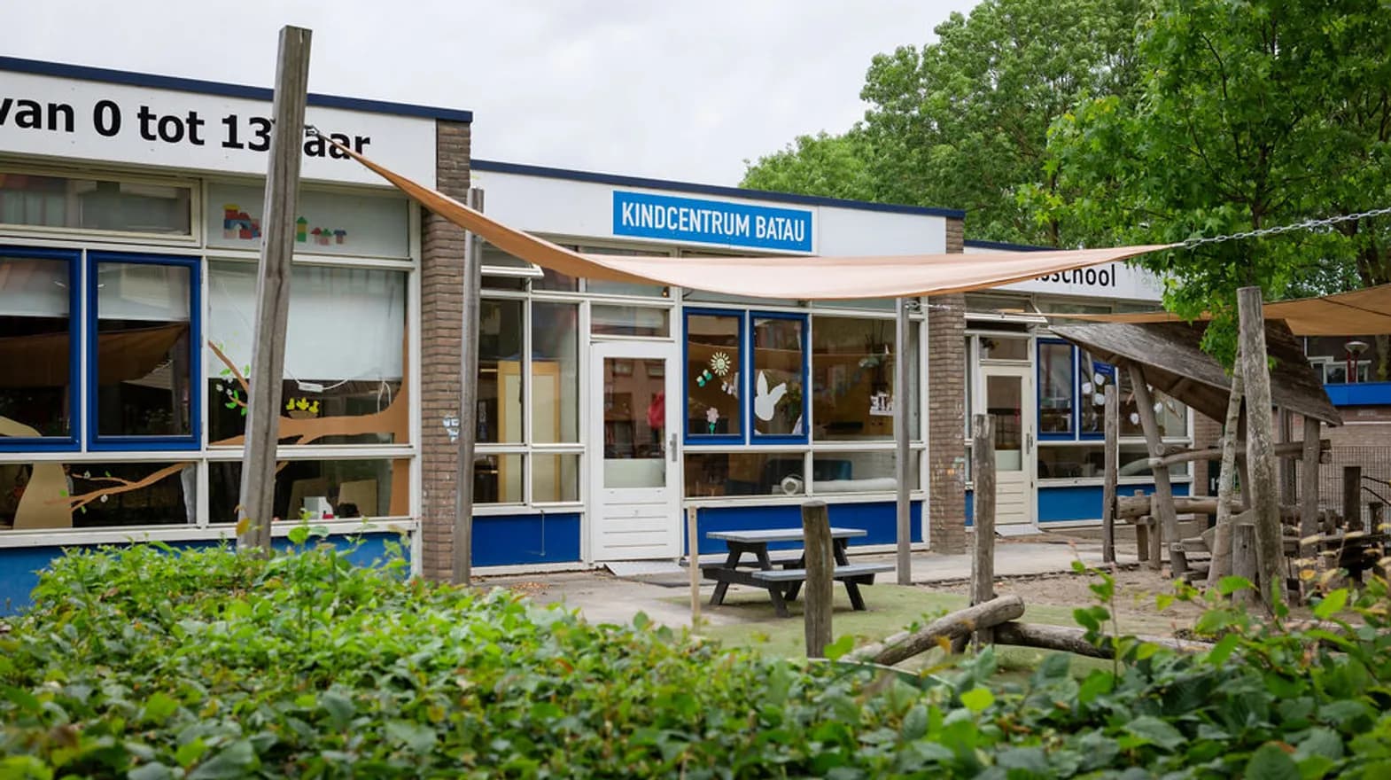 Buitenruimte KDV Batau Nieuwegein Kind&co ludens
