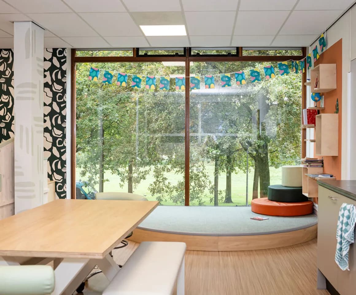 Binnenruimte BSO Waterweide Utrecht Kind&co ludens