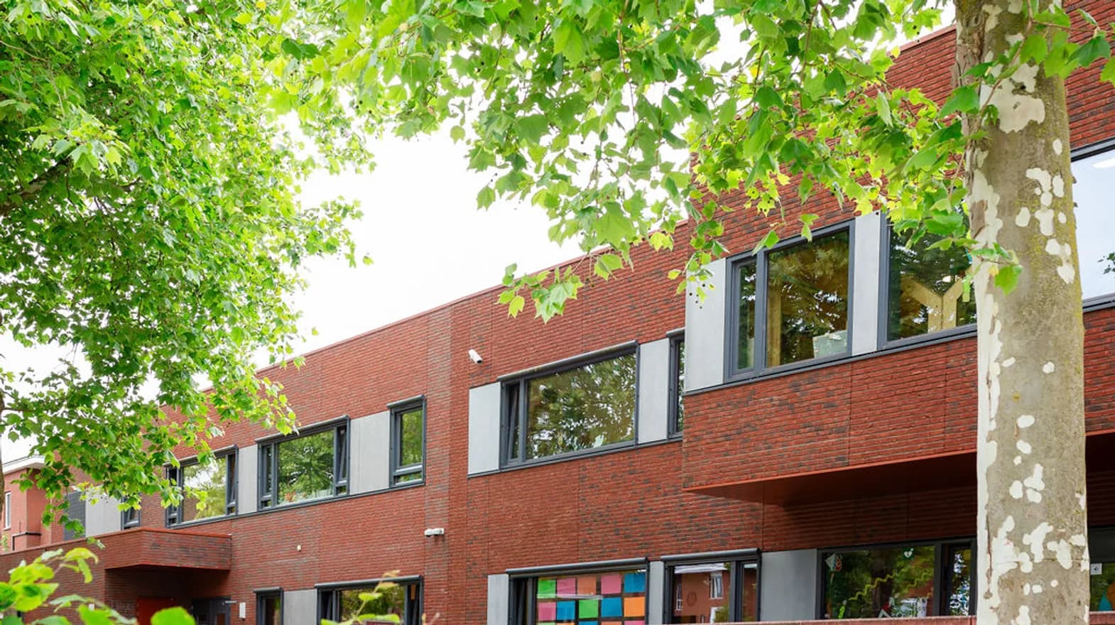 Het pand van buitenschoolse opvang Troubadour bij kinderopvang Kind&co Ludens