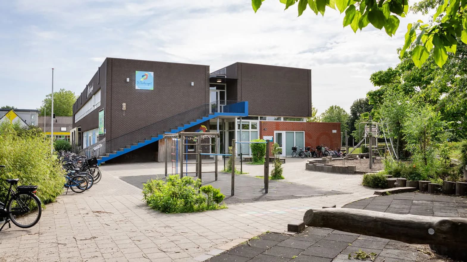 Buitenruimte van BSO Achterveld, Kind&co ludens