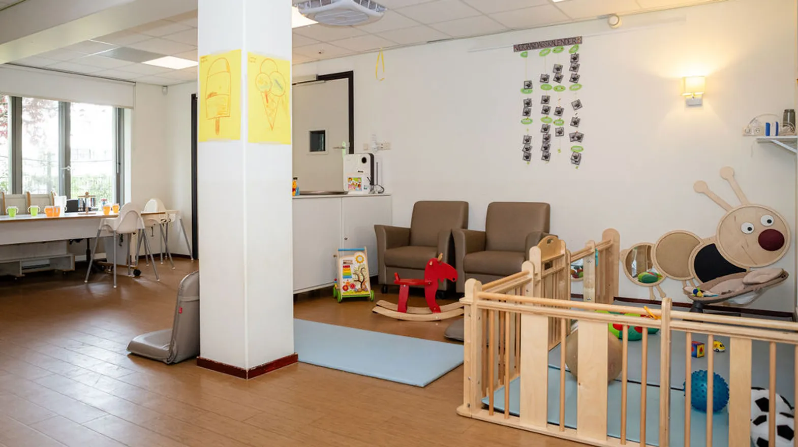 Binnenruimte KDV Klimboom Kortenhoef Kind&co ludens