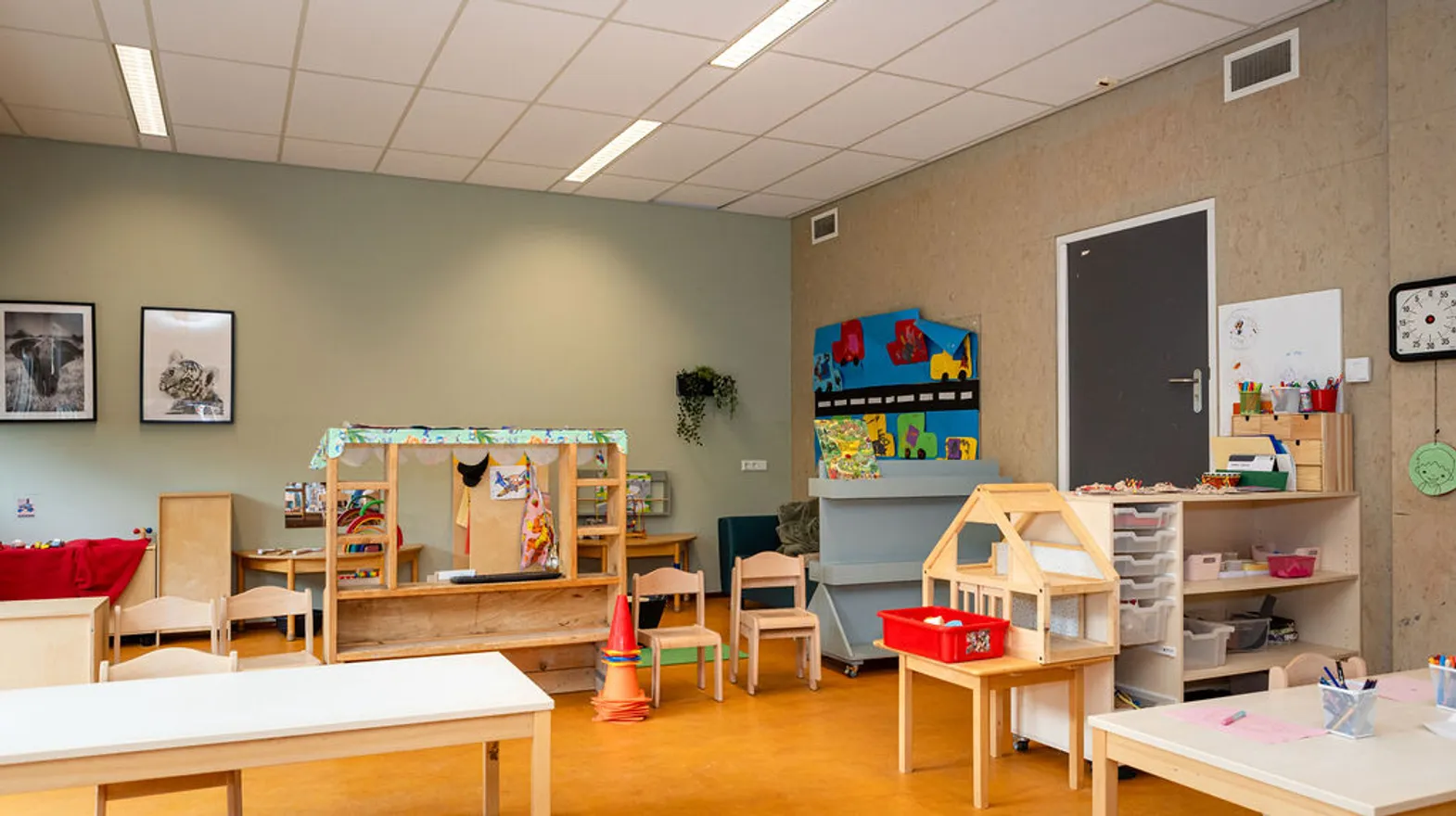 Binnenruimte van PO Schakel in Utrecht van Kind&co ludens