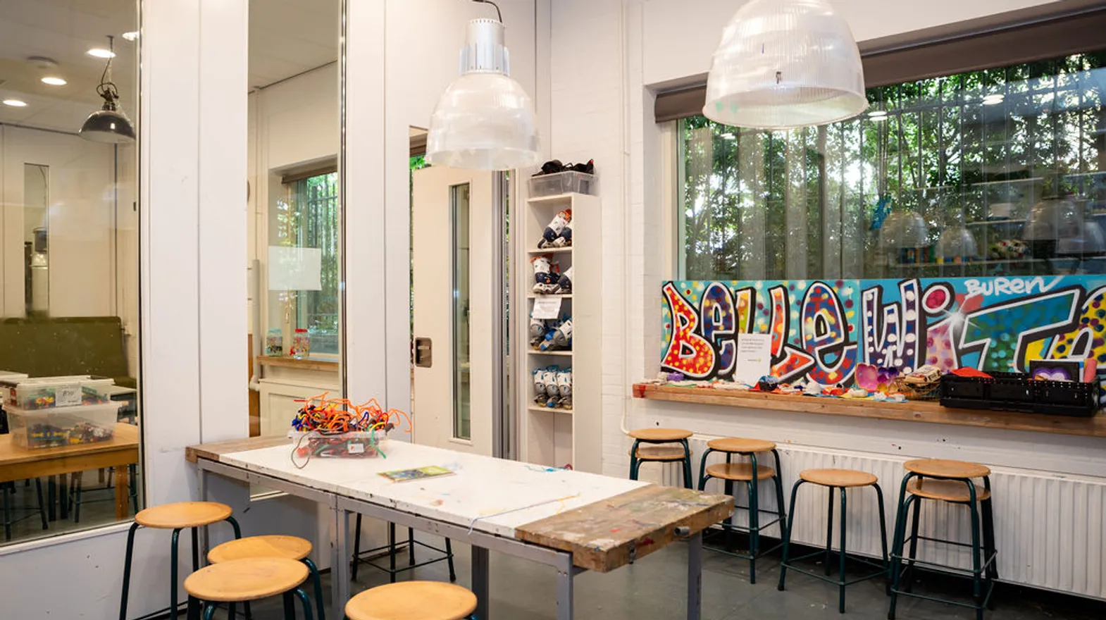 Binnenruimte van BSO Bellewites Buren Utrecht Kind&co ludens