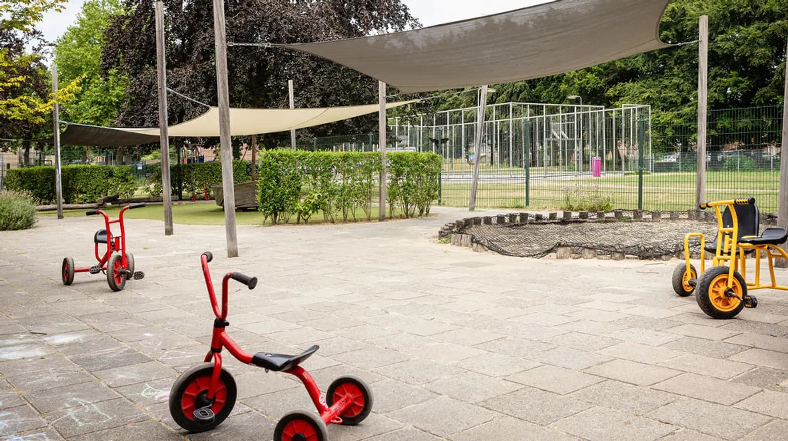 Buitenruimte KDV Waterwereld Nieuwegein Kind&co ludens