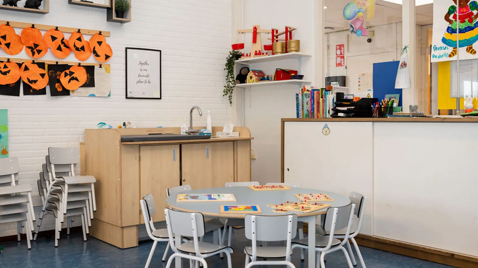 Binnenruimte PO Vinkenrijk Vinkeveen Kind&co ludens