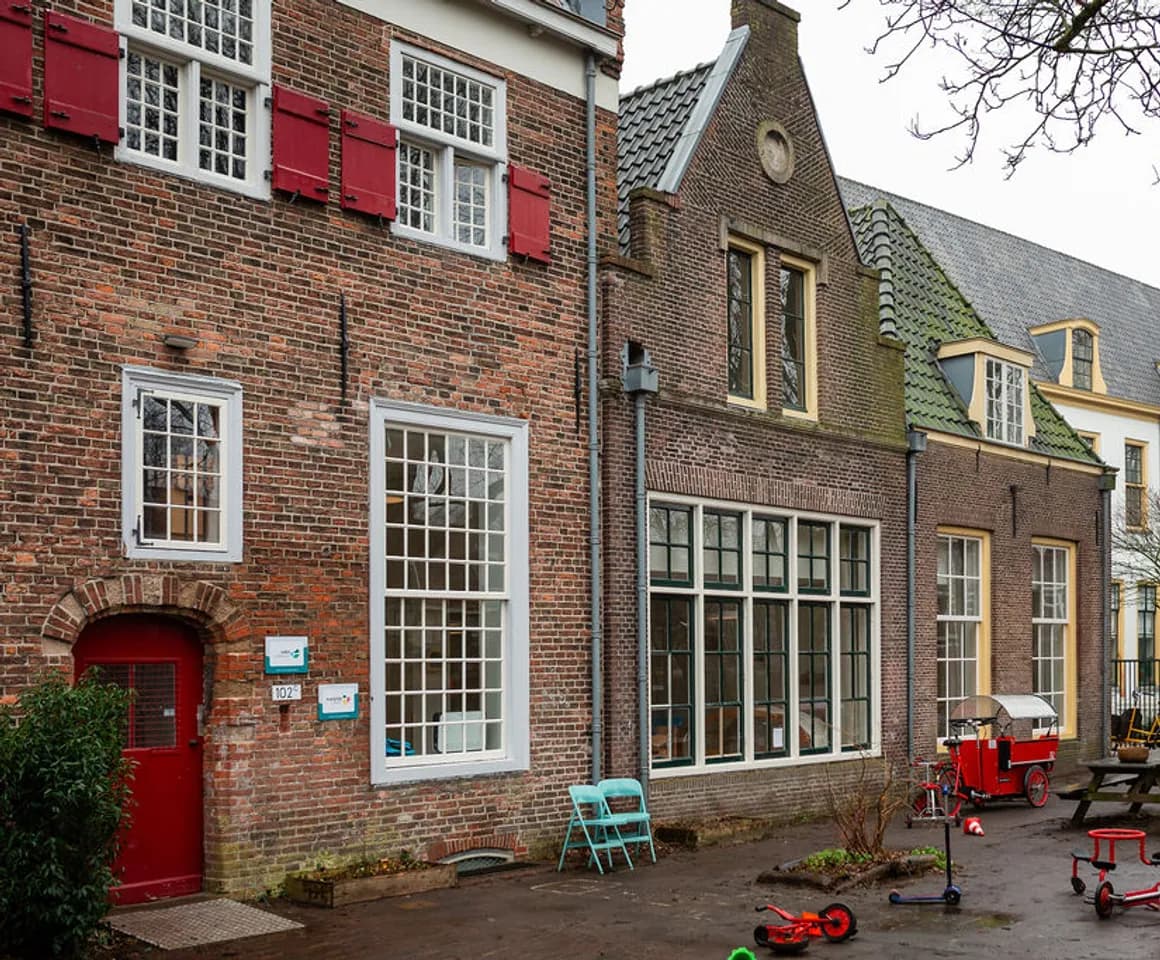 Buitenruimte van BSO Salto, Kind&co ludens