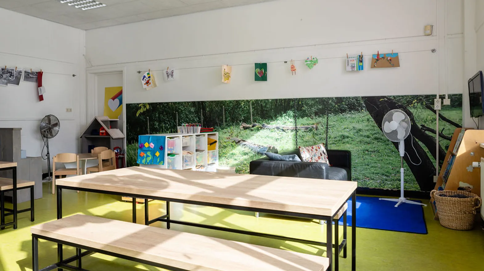 Binnenruimte BSO Rootz Utrecht Kind&co ludens