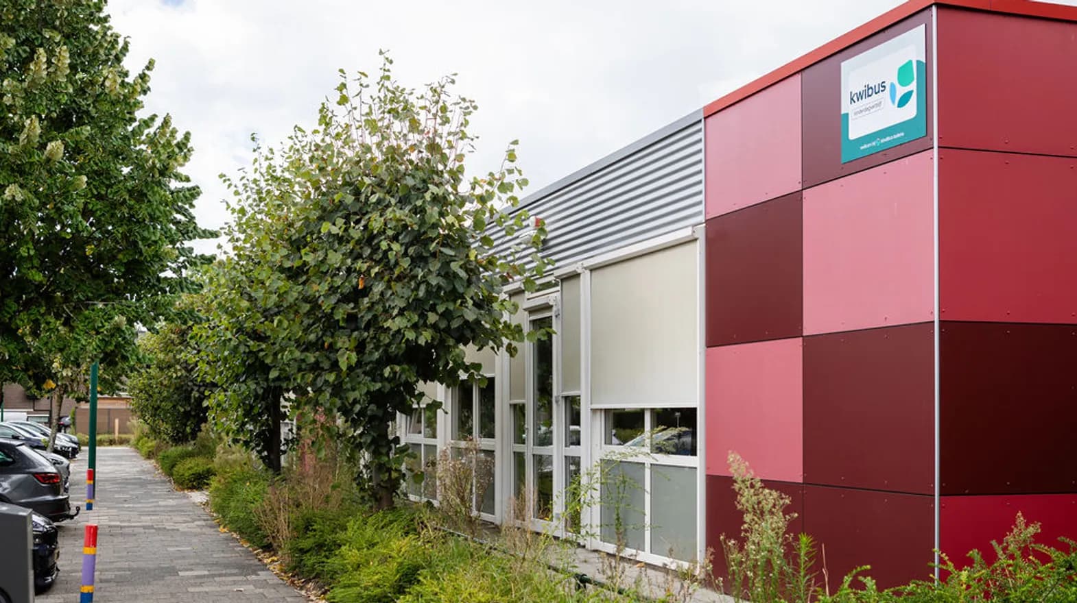 Voorgevel buitenruimte KDV Kwibus Maarssen Kind&co ludens