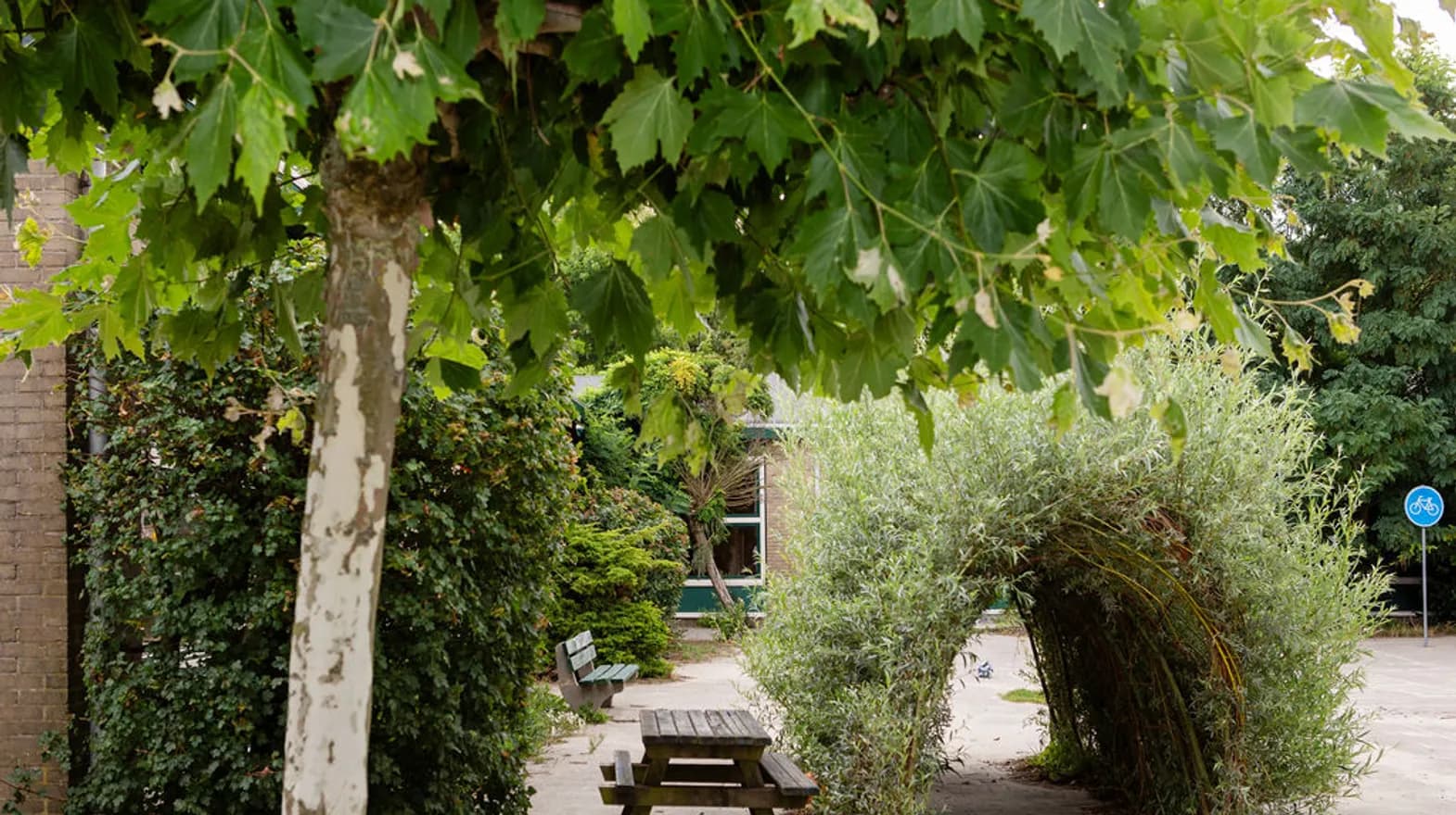 Buitenruimte BSO Schepershoek Breukelen Kind&co ludens