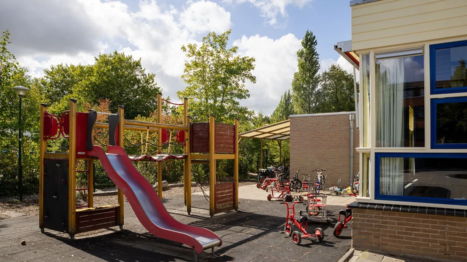 Buitenruimte PO Kameleon Maarssen Kind&co ludens