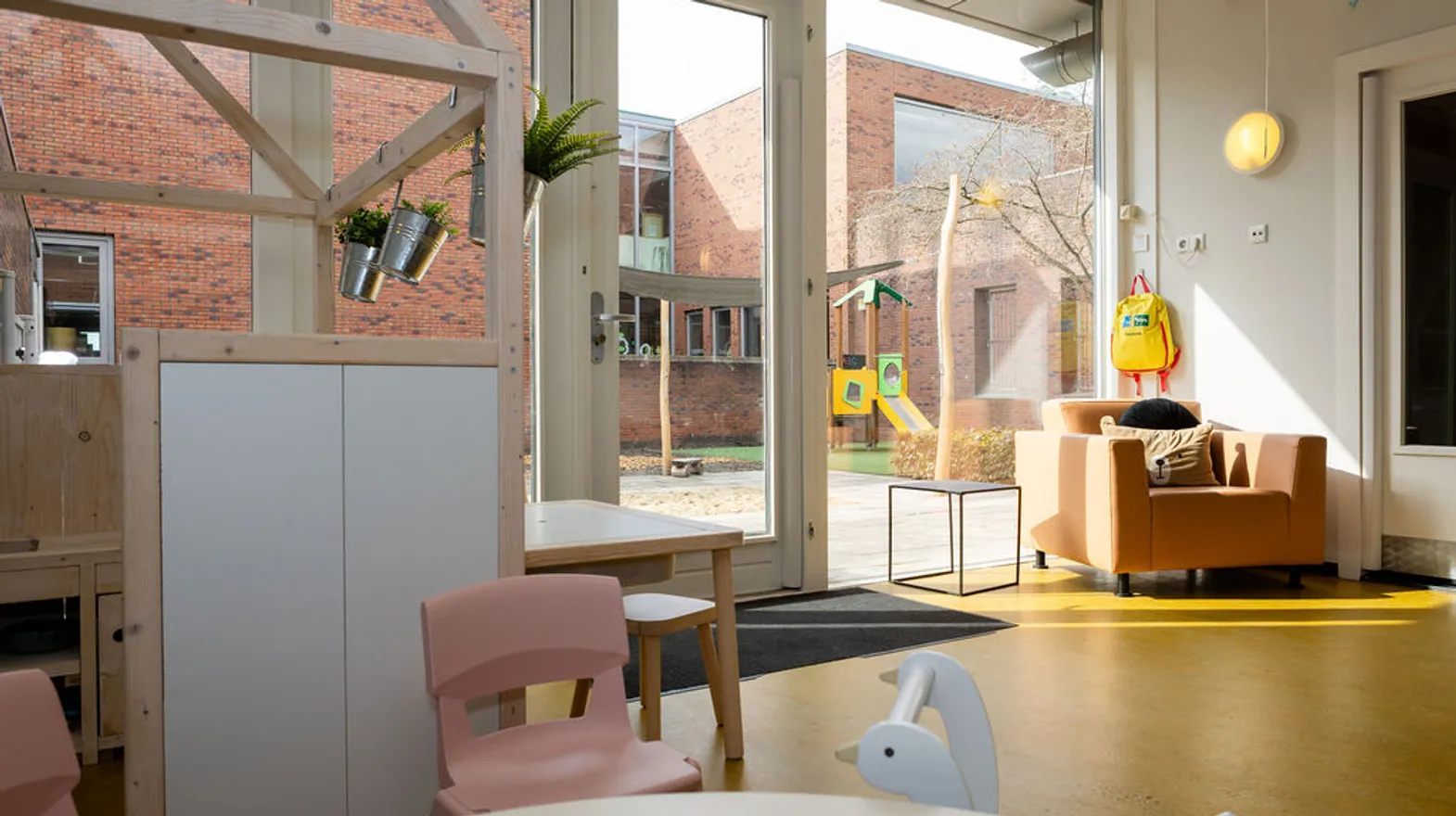 Binnenruimte KDV Springrijk Kind&co ludens