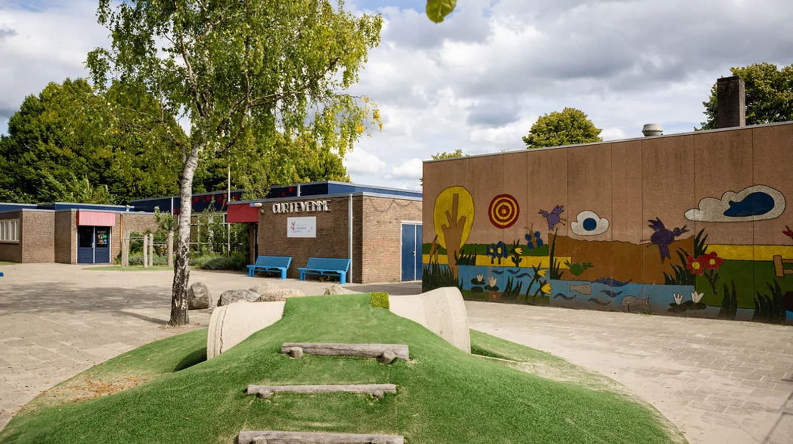 Buitenruimte BSO Curtevenne Kortenhoef Kind&co ludens