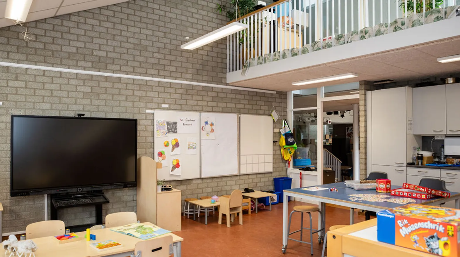 Binnenruimte BSO Kristal Maarssen Kind&co ludens
