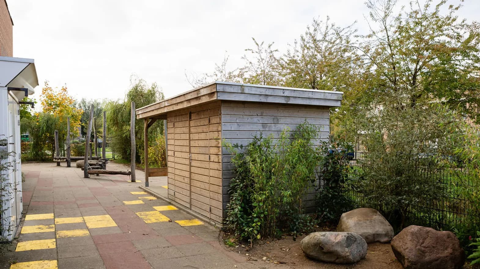 Buitenruimte BSO Touwladder Wilnis Kind&co ludens