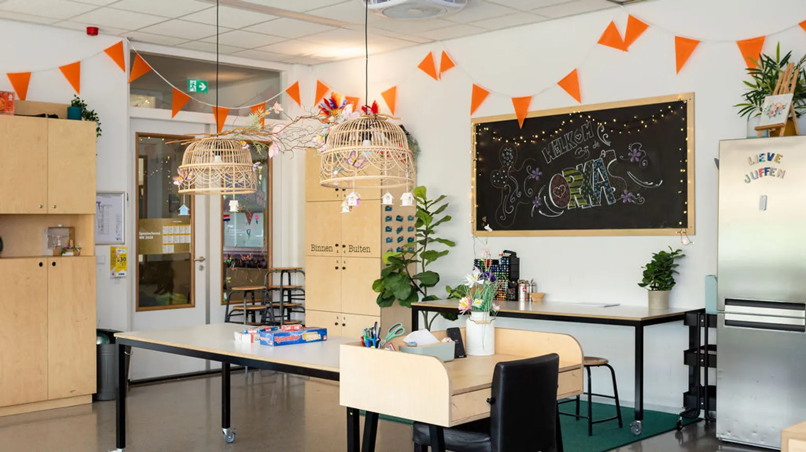 Binnenruimte van BSO Achterveld, Kind&co ludens