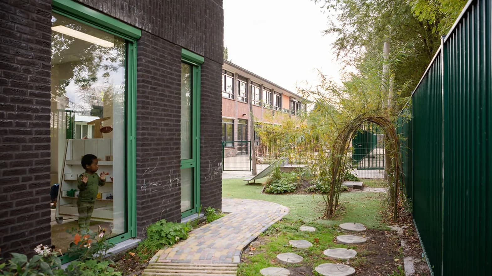 Buitenruimte KDV Willibrod Vleuten Kind&co ludens