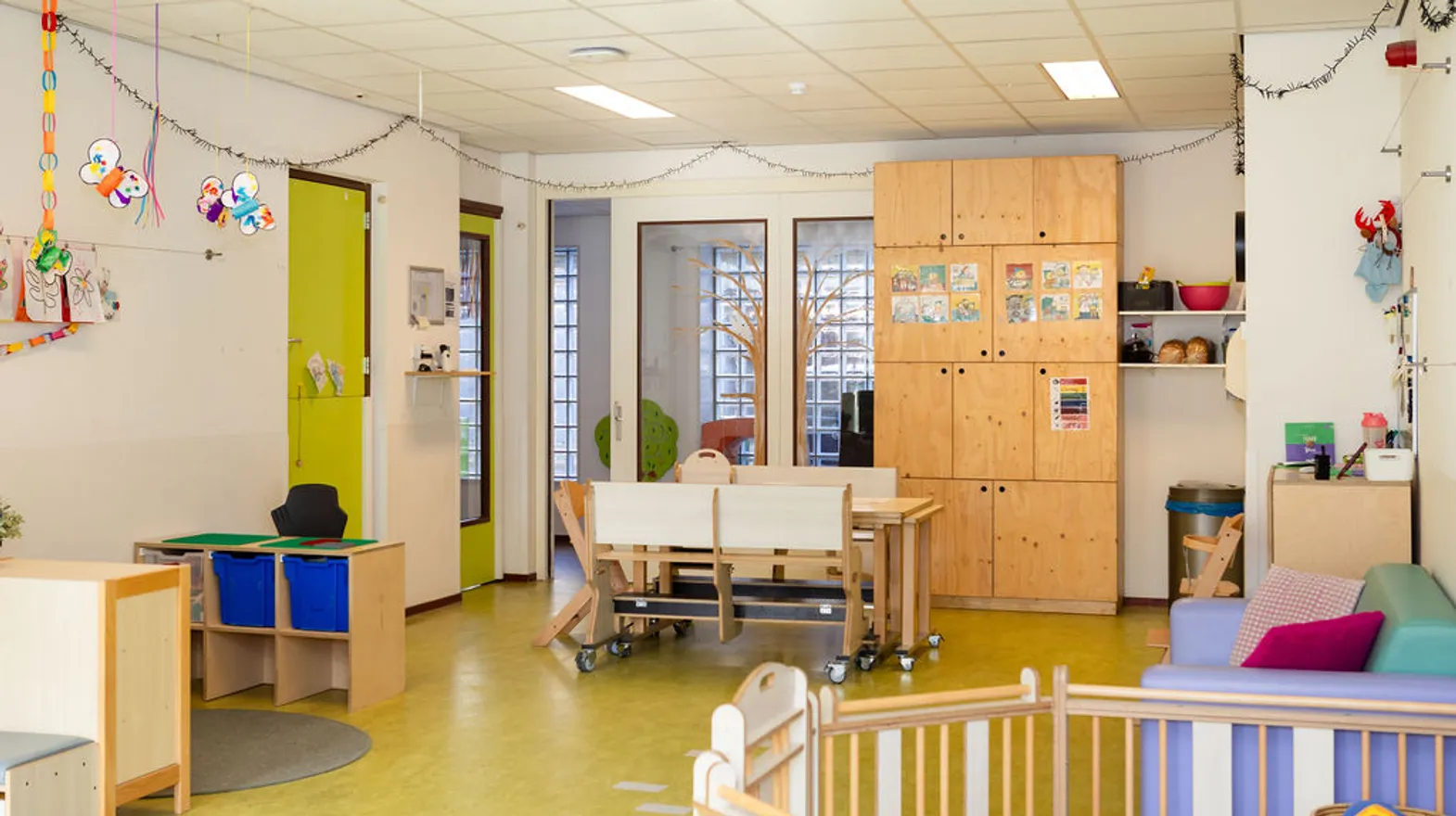 Binnenruimte van KVD Boomgaard, Kind&co ludens