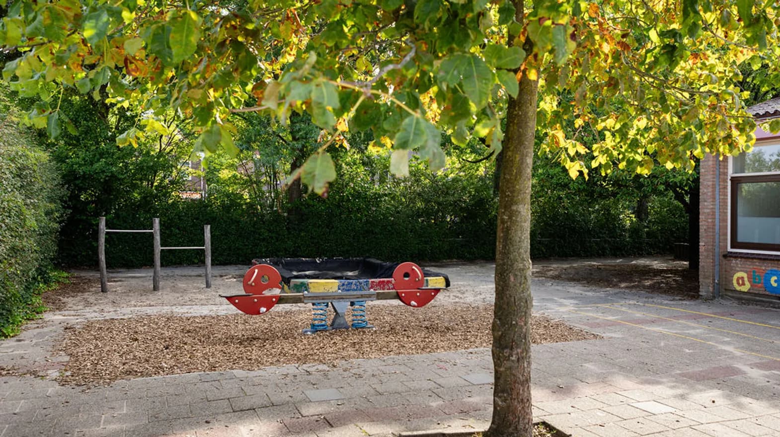 Buitenruimte BSO Spetters Maarssen Kind&co ludens