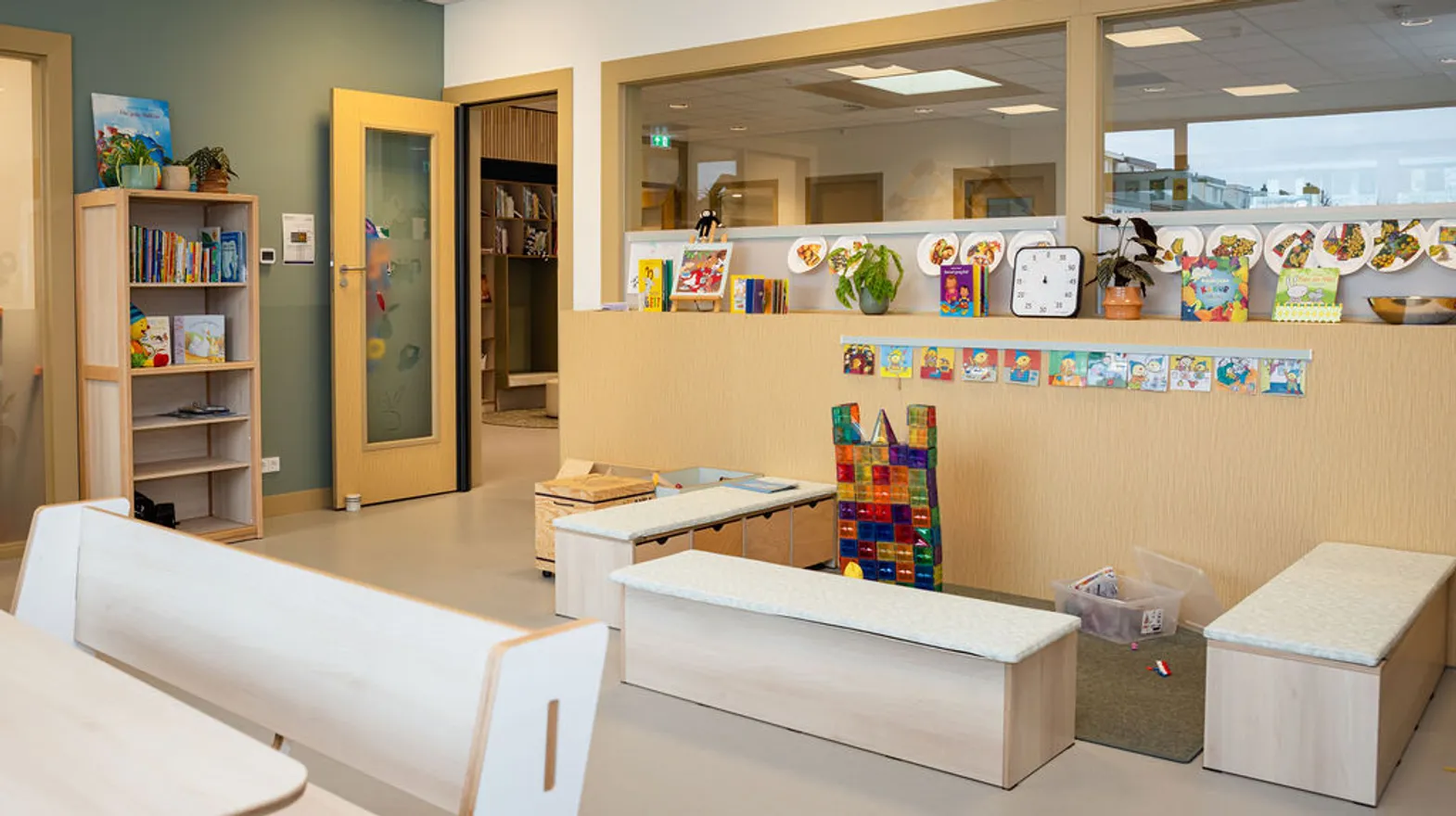 Binnenruimte van BSO de Groeituin, Kind&co ludens