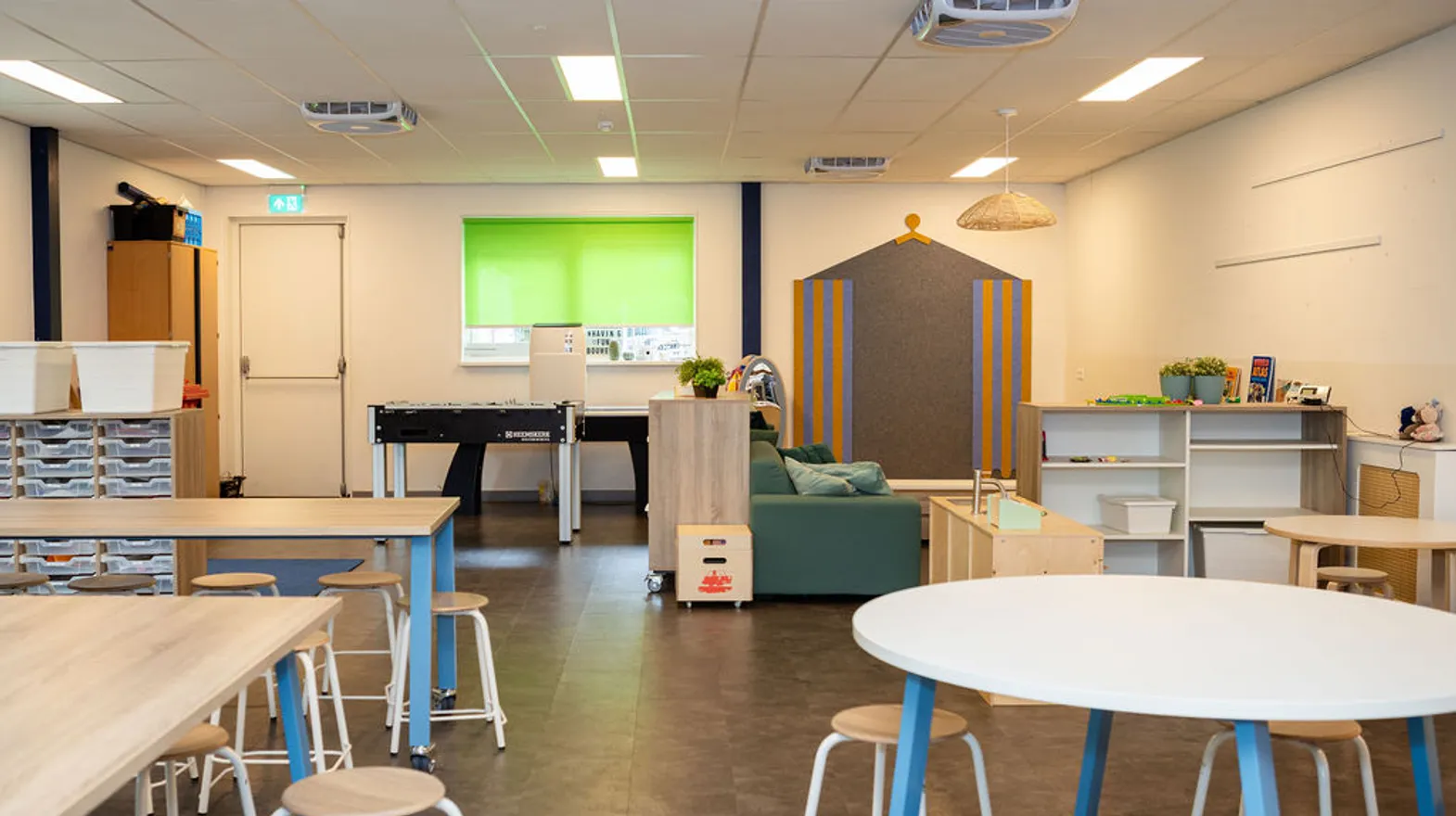 Binnenruimte BSO Bouwgein Nieuwegein Kind&co ludens