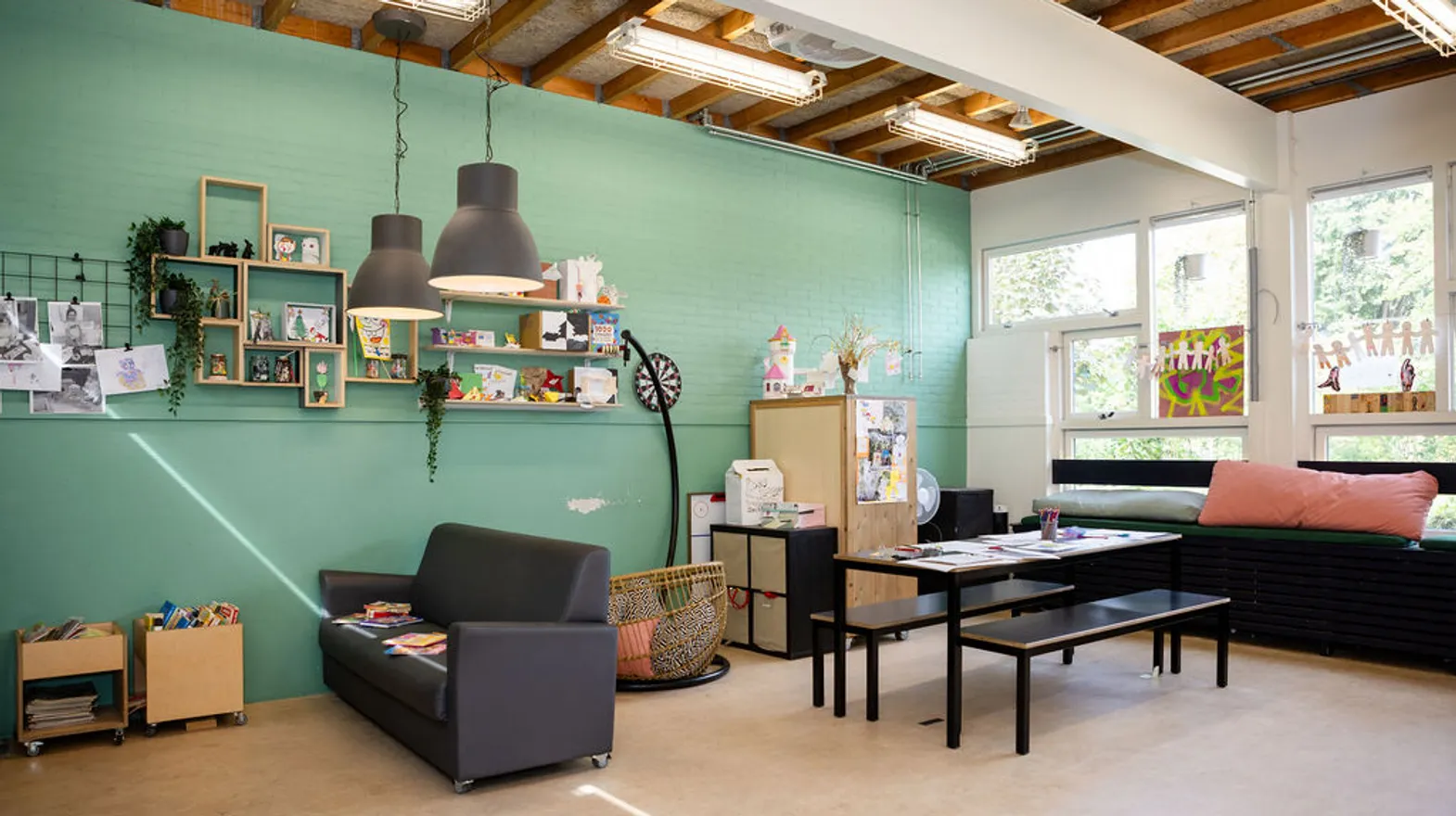 Binnenruimte BSO Toppers Maarssen Kind&co ludens