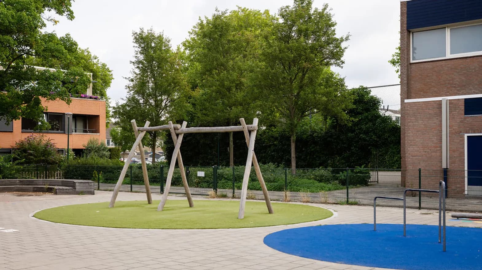 Buitenruimte BSO Zilvermaan Maarssen Kind&co ludens