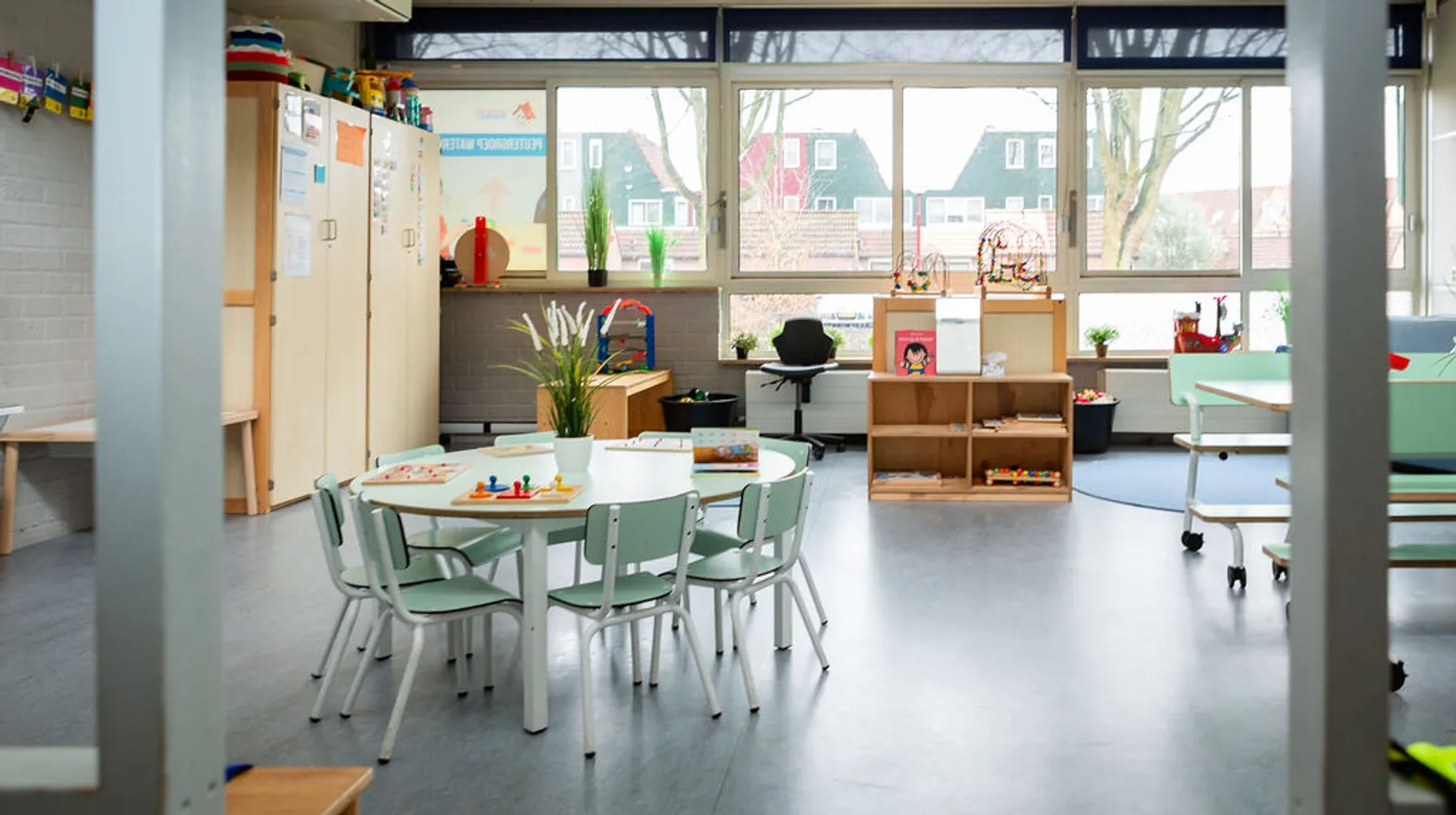 De groepsruimte van peuteropvang waterwereld bij kinderopvang Kind&co Ludens