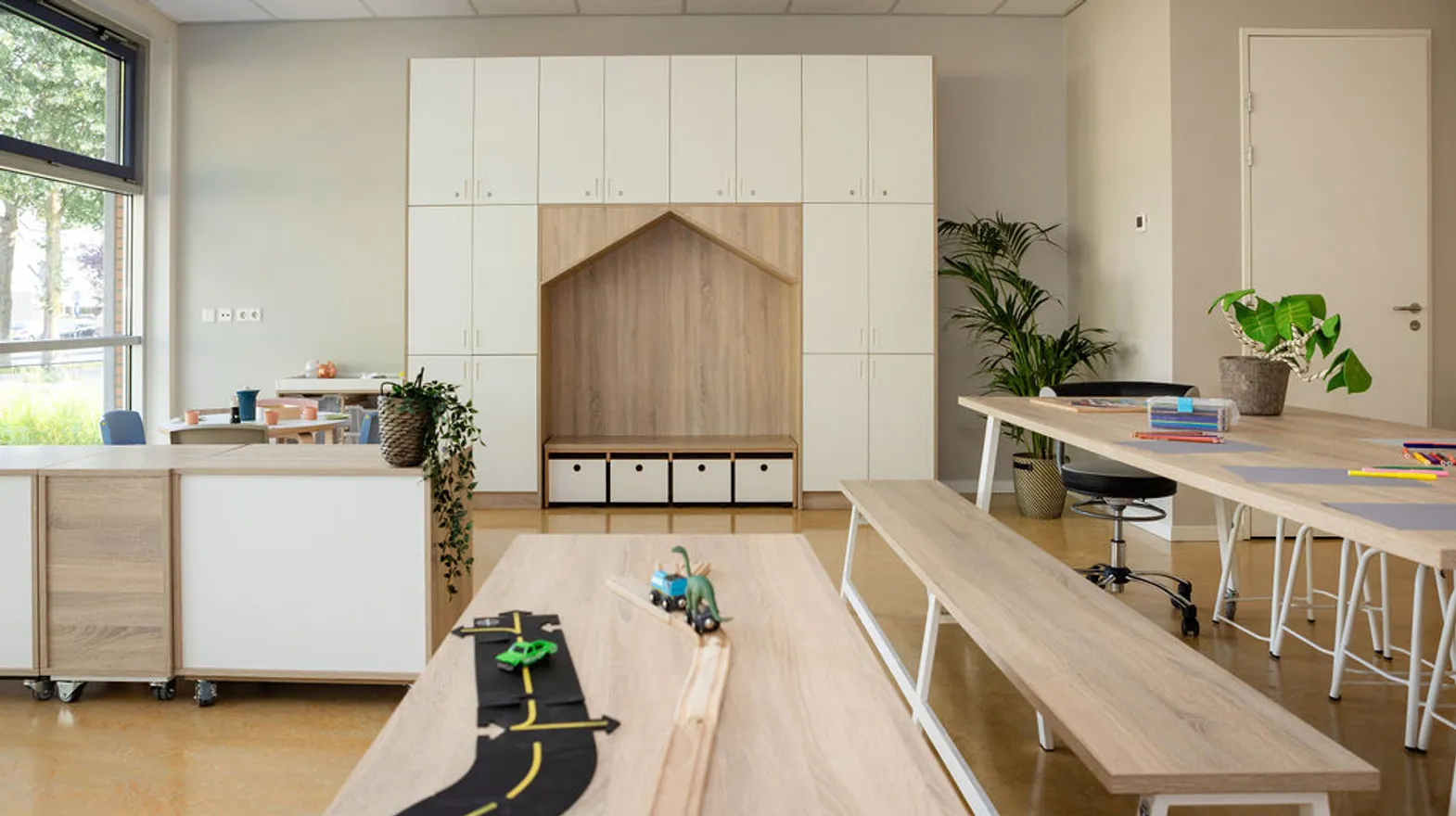 Binnenruimte BSO Piet Mondriaan Abcoude Kind&co ludens