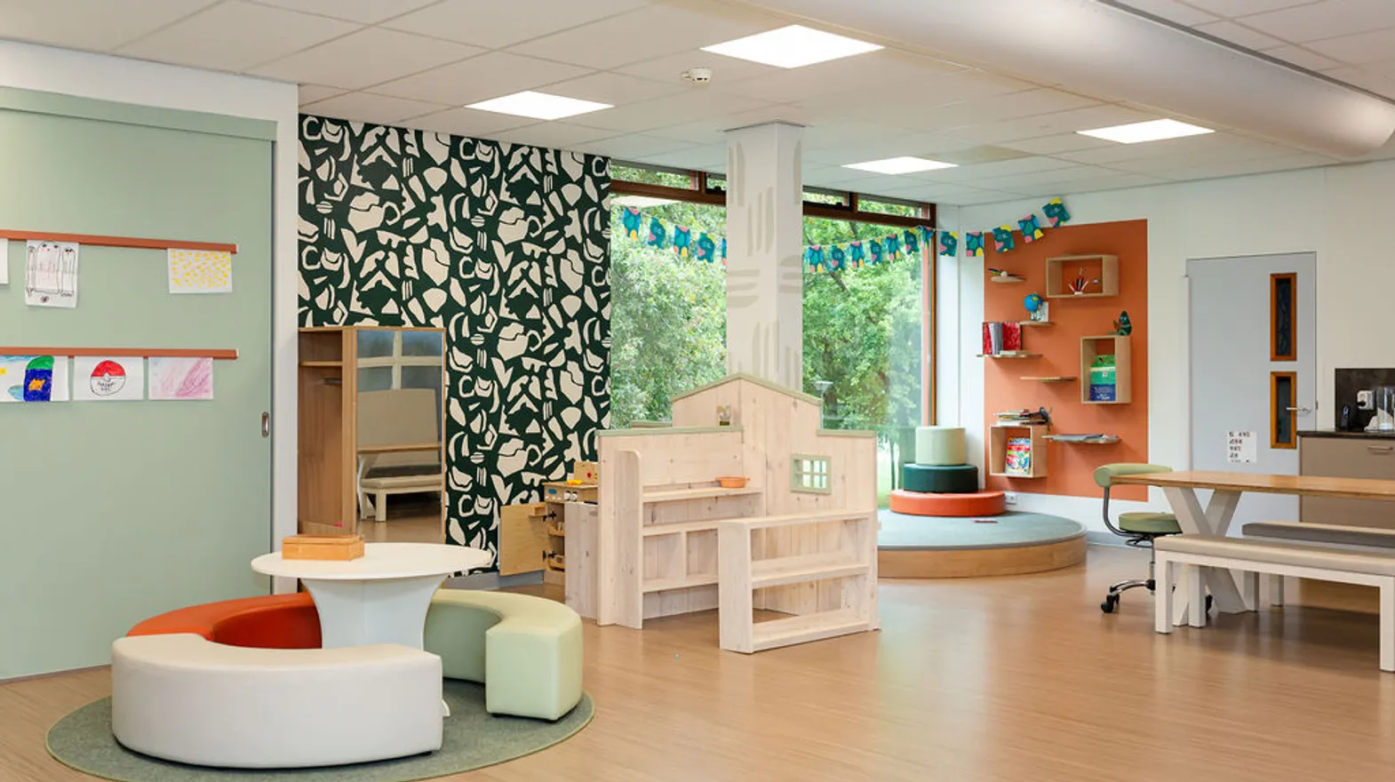 Binnenruimte BSO Waterweide Utrecht Kind&co ludens